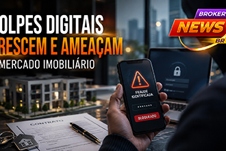 Golpes digitais aumentam no Brasil e ameaçam o mercado imobiliário