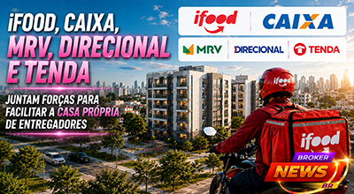 Entregador de aplicativo analisa financiamento de imóvel com histórico de renda da plataforma