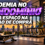 Academia moderna em condomínio residencial