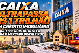 Caixa ultrapassa R$ 1 trilhão em crédito imobiliário no Brasil