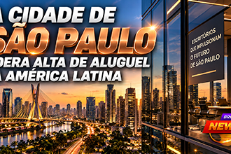 Cidade de São Paulo lidera alta de aluguel de escritórios na América Latina
