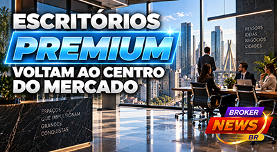 Escritórios premium ganham demanda com retorno ao trabalho presencial em São Paulo e Rio de Janeiro