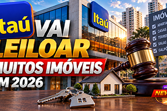 Itaú amplia oferta de imóveis em leilões em 2026