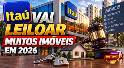 Itaú amplia oferta de imóveis em leilões em 2026