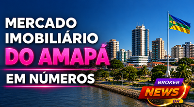 Mercado imobiliário do Amapá em 2026 com prédios residenciais e expansão urbana de Macapá