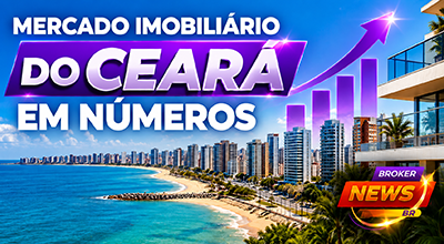 Mercado imobiliário do Ceará em 2026 com prédios residenciais e novos lançamentos em Fortaleza