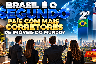 Corretores de imóveis representam uma das maiores categorias profissionais do mercado imobiliário brasileiro