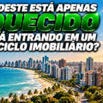 Mercado imobiliário do Nordeste cresce em vendas e lançamentos enquanto juros elevados desafiam o setor