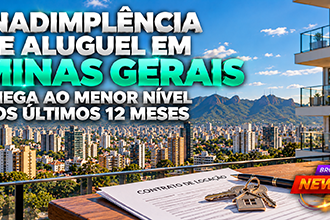Inadimplência de aluguel em Minas Gerais chega a 2,72% em agosto de 2026