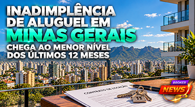 Inadimplência de aluguel em Minas Gerais chega a 2,72% em agosto de 2026