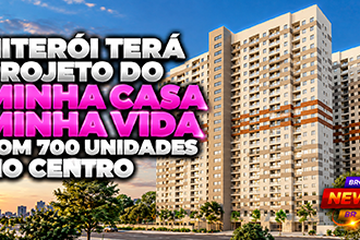 Projeto de 700 unidades do Minha Casa Minha Vida previsto para o Centro de Niterói