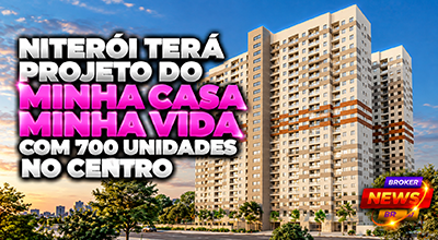 Projeto de 700 unidades do Minha Casa Minha Vida previsto para o Centro de Niterói
