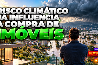 Risco climático influencia decisão de compra de imóveis no Brasil e tem impacto maior na região Sul