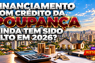 Crédito imobiliário com recursos da poupança cresce em 2026